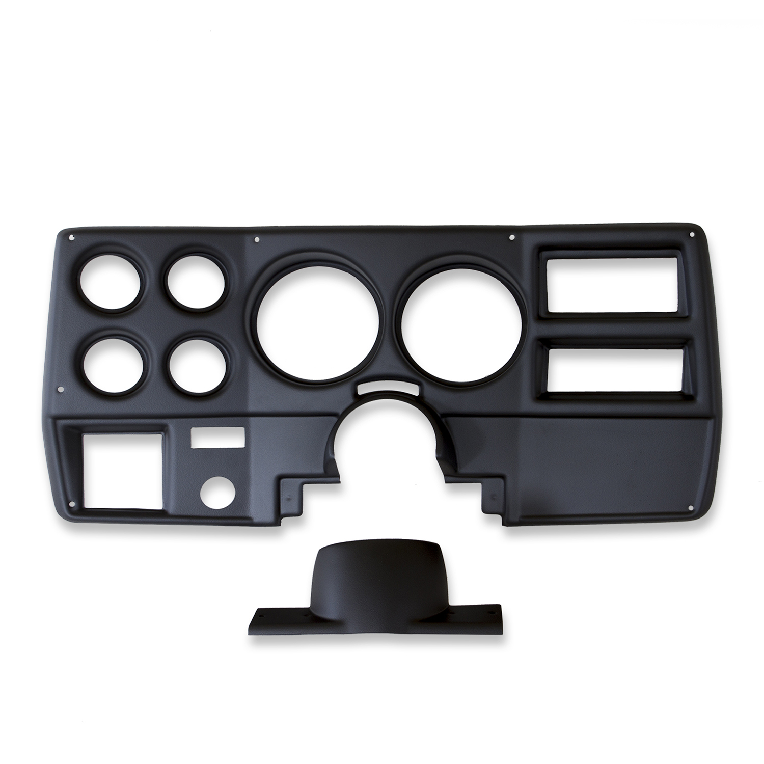 AUTOMETER Gauge Mount, Direct Fit, (5" X2, 2 1/16" X4), Chevy Truck/Suburban 73-83