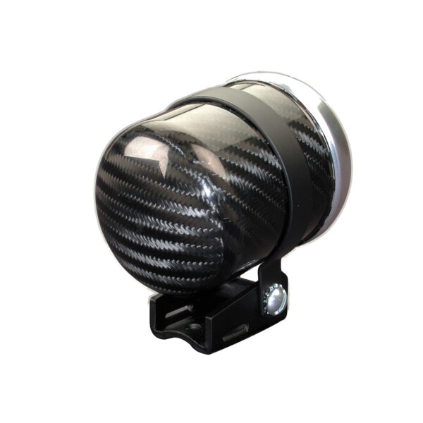AUTOMETER 2 5/8" Pedestal Mount Electric Gauge Cup, Carbon Fibre
