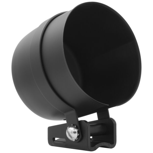 AUTOMETER 3 1/8" Pedestal Mount Gauge Cup, Black - Image 2
