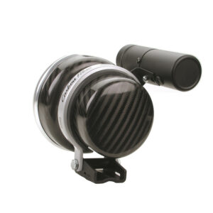 AUTOMETER 5" Pedestal Mount Tachometer Gauge Case, Carbon Fibre Cup