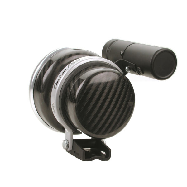 AUTOMETER 5" Pedestal Mount Tachometer Gauge Case, Carbon Fibre Cup