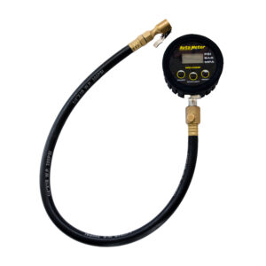 AUTOMETER Gauge, Tyre Press, 0-50PSI, Race Digital, Backlit W/Mem, Incl. Case, Pro-Comp