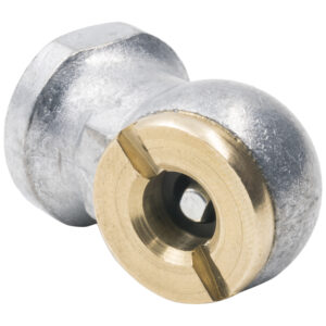 AUTOMETER Air Chuck, 90° Ball Foot, 1/4" NPT