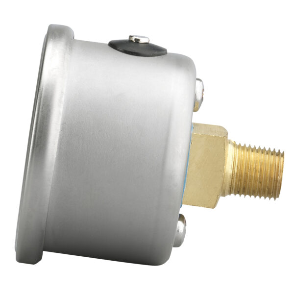 AUTOMETER Autogage 1.5" 60 PSI Liquid Filled Direct Mount Mechanical Pressure Gauge - Image 2