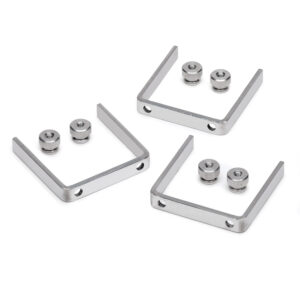 AUTOMETER 3PC 2 1/16" Alloy Gauge Bracket Kit