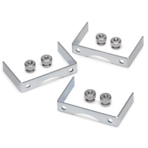 AUTOMETER Gauge Bracket Kit, 2 5/8", Aluminium, Qty 3