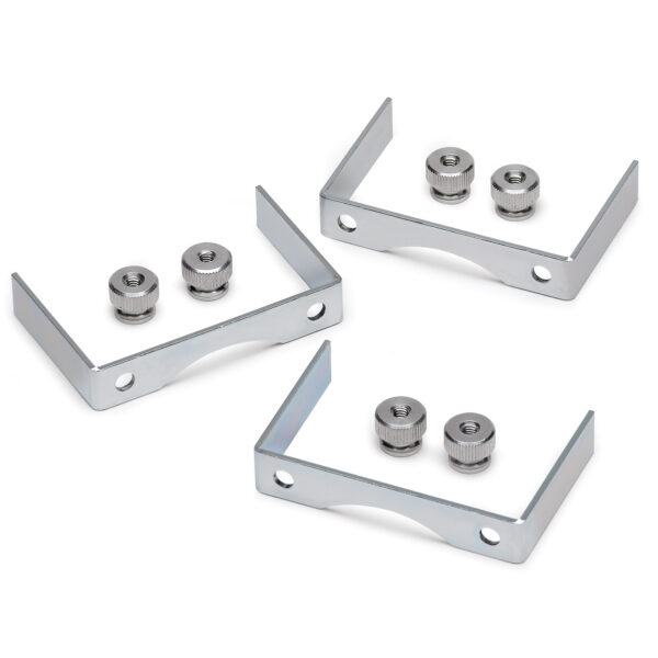 AUTOMETER Gauge Bracket Kit, 2 5/8", Aluminium, Qty 3