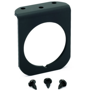 AUTOMETER 2 1/16" Aluminium Single Gauge Mounting Panel, Black