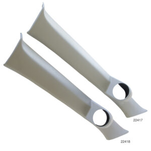 AUTOMETER Gauge Mount, A-Pillar, Full, Single, 2 5/8", Gray, Honda Civic (2dr.) 92-95 Eg