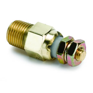 AUTOMETER Temperature Sensor 1/8" NPTF Male, Shallow Depth, Short Sweep Elec.