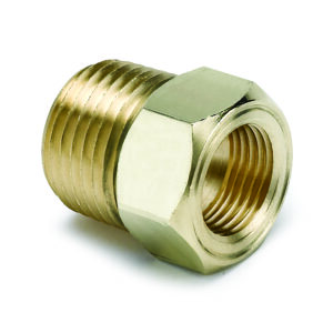 AUTOMETER 1/2" NPT Male Brass Adaptor Fitting for Mechanical Temperature Gauge