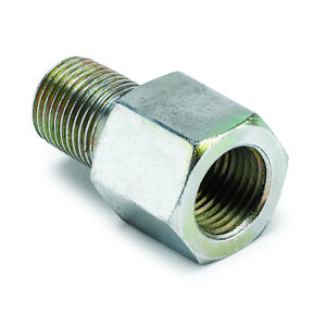 AUTOMETER Metric 1/8" BSPT to 1/8" NPTF Brass Adaptor Fitting