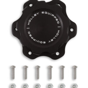 HOLLEY Billet Fuel Cell Cap W/6 Bolt Flange - H