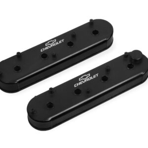 HOLLEY GM Fab Aluminium V/C Black SBC 283-350