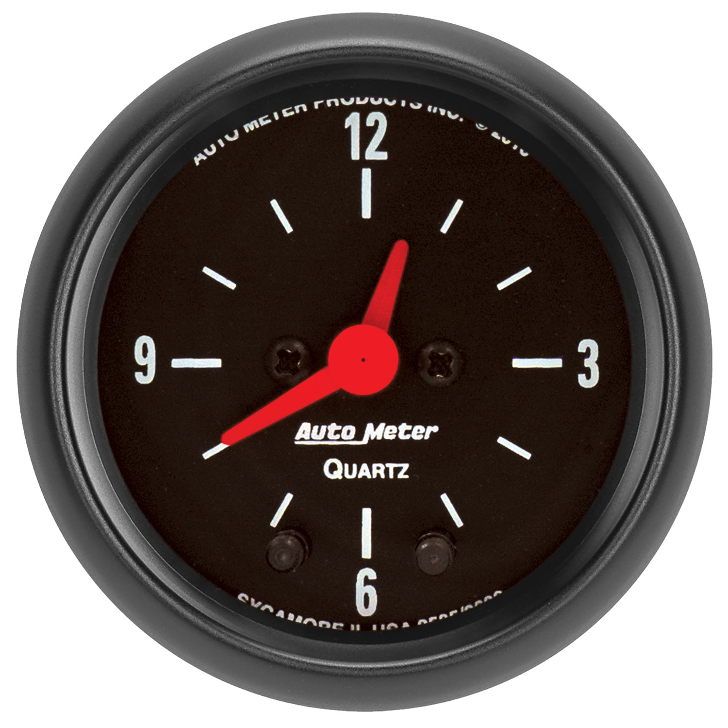 AUTOMETER Clock Gauge 2 1/16", 12hr, Analogue, Z Series