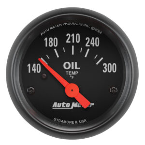 AUTOMETER Oil Temperature Gauge 2 1/16", 140-300°f, Electric, Z Series