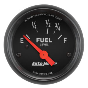 AUTOMETER Fuel Level Gauge 2 1/16", 73° To 10°F, Elec, Z Series