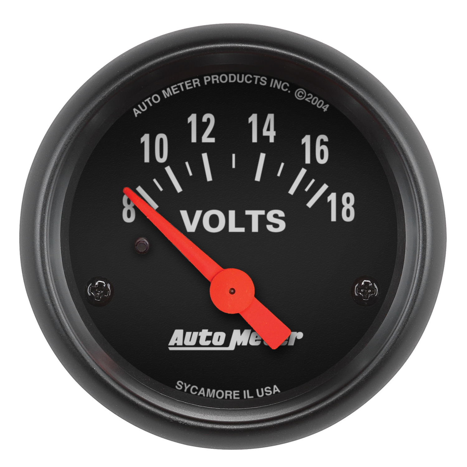 AUTOMETER Voltmeter Gauge 2 1/16", 18V, Elec, Z Series