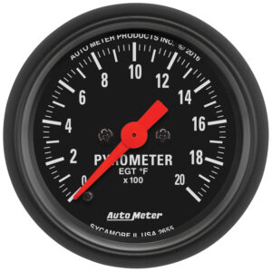 AUTOMETER EGT Pyrometer Gauge 2 1/16", 2000°f, Digital Stepper Motor, Z Series