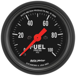 AUTOMETER Fuel Pressure Gauge 2 1/16", 100PSI, Digital Stepper Motor, Z Series