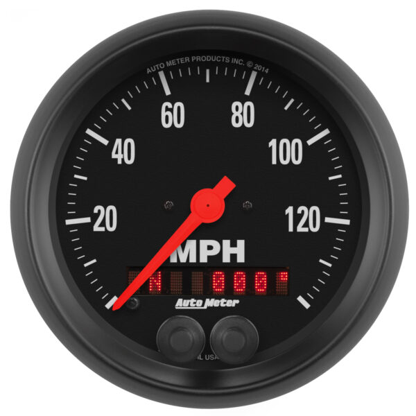 AUTOMETER Speedometer Gauge 3 3/8", 140MPH, GPS, Z Series
