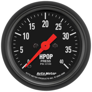 AUTOMETER High Pressure Oil Pump Gauge 2 1/16", 4Kpsi, Digital Stepper Motor, Z Series