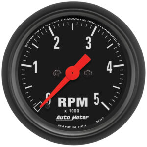 AUTOMETER Z Series 2 1/16" 5K RPM In Dash Tachometer Gauge