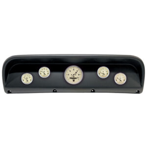 AUTOMETER Direct Fit Dash Kit, (3 3/8" X1, 2 1/16" X4), Ford Truck 67-72, Antique Beige