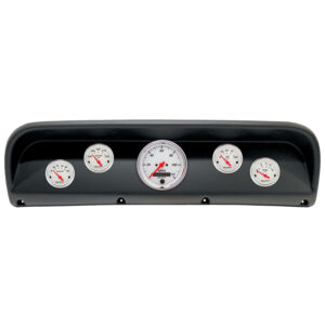AUTOMETER Direct Fit Dash Kit, (3 3/8" X1, 2 1/16" X4), Ford Truck 67-72, Arctic White