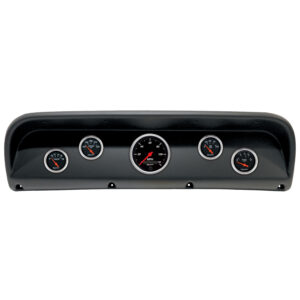 AUTOMETER Direct Fit Dash Kit, (3 3/8" X1, 2 1/16" X4), Ford Truck 67-72, Designer Black