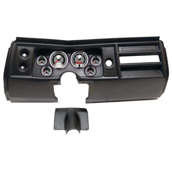 AUTOMETER Direct Fit Dash Kit, (3 3/8" X2, 2 1/16" X4), Chevy Chevelle No Vent 68, American Muscle