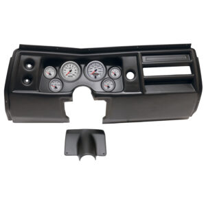 AUTOMETER Direct Fit Dash Kit, (3 3/8" X2, 2 1/16" X4), Chevy Chevelle No Vent 68, Ultra-Lite II