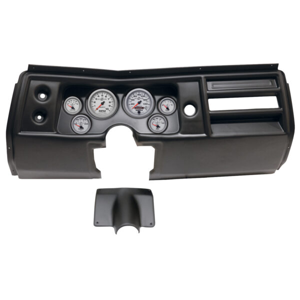 AUTOMETER Direct Fit Dash Kit, (3 3/8" X2, 2 1/16" X4), Chevy Chevelle No Vent 68, Ultra-Lite II
