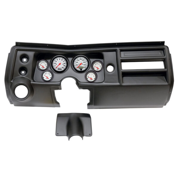 AUTOMETER Direct Fit Dash Kit, (3 3/8" X2, 2 1/16" X4), Chevy Chevelle Vent 68, Phantom