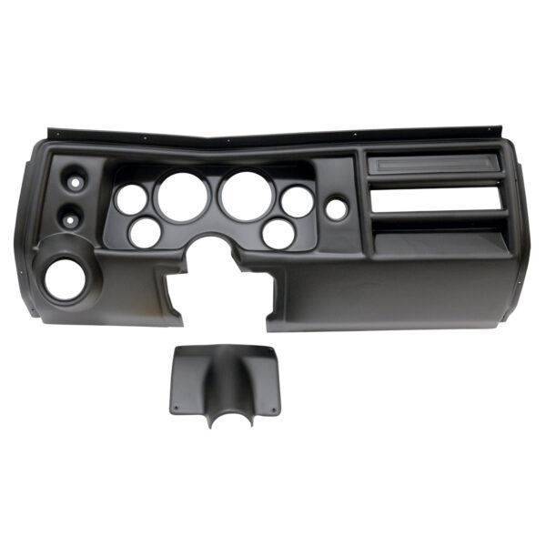 AUTOMETER Direct Fit Dash Kit, (3 3/8" X2, 2 1/16" X4), Chevy Chevelle Vent 68, American Muscle - Image 2
