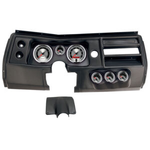AUTOMETER Direct Fit Dash Kit, (5" X2, 2 1/16" X4), Chevy Chevelle No Vent 68, American Muscle