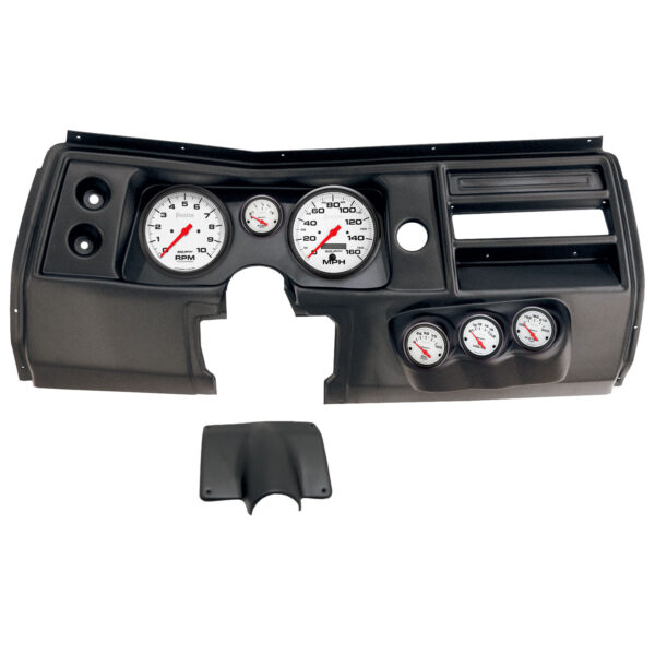 AUTOMETER Direct Fit Dash Kit, (5" X2, 2 1/16" X4), Chevy Chevelle No Vent 68, Phantom