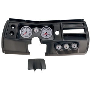 AUTOMETER Direct Fit Dash Kit, (5" X2, 2 1/16" X4), Chevy Chevelle No Vent 68, Ultra-Lite II