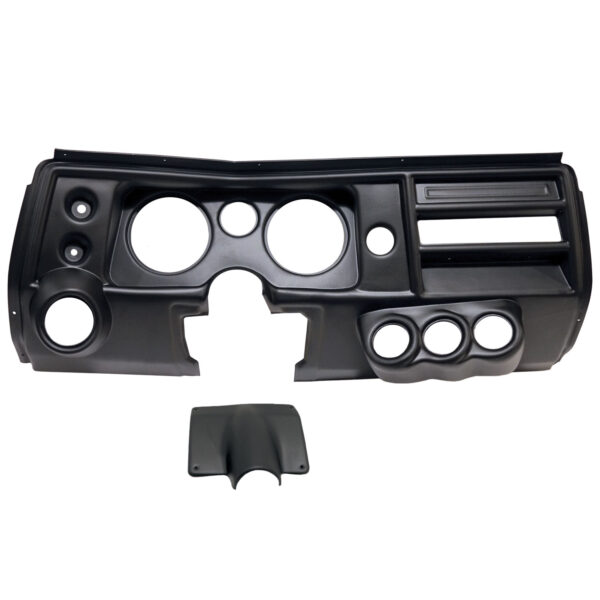 AUTOMETER Direct Fit Dash Kit, (5" X2, 2 1/16" X4), Chevy Chevelle Vent 68, American Muscle - Image 2