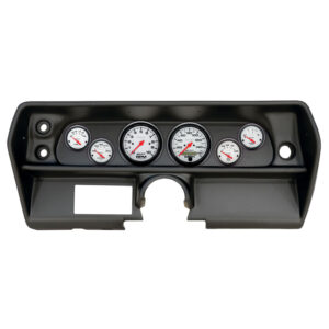 AUTOMETER Direct Fit Dash Kit, (3 3/8" X2, 2 1/16" X4), Chevy Nova 68, Phantom