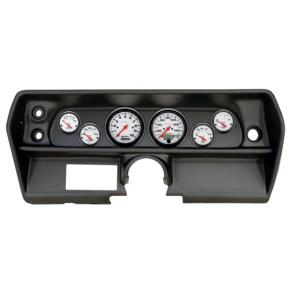 AUTOMETER Direct Fit Dash Kit, (3 3/8" X2, 2 1/16" X4), Chevy Nova 68, Phantom