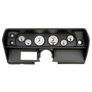 AUTOMETER Direct Fit Dash Kit, (3 3/8" X2, 2 1/16" X4), Chevy Nova 68, Phantom II