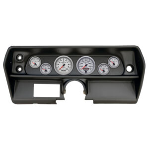 AUTOMETER Direct Fit Dash Kit, (3 3/8" X2, 2 1/16" X4), Chevy Nova 68, Ultra-Lite II