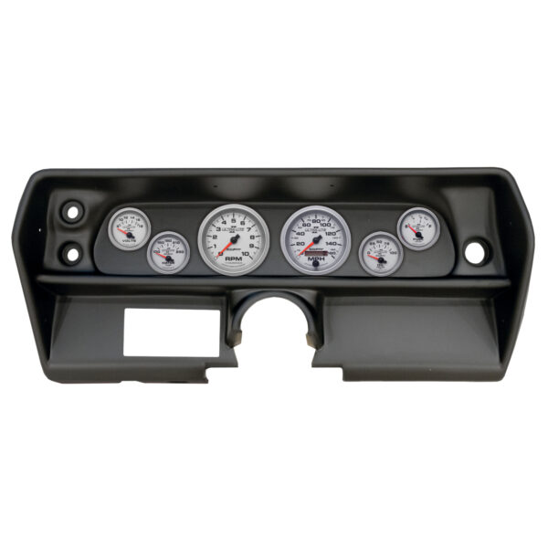 AUTOMETER Direct Fit Dash Kit, (3 3/8" X2, 2 1/16" X4), Chevy Nova 68, Ultra-Lite II
