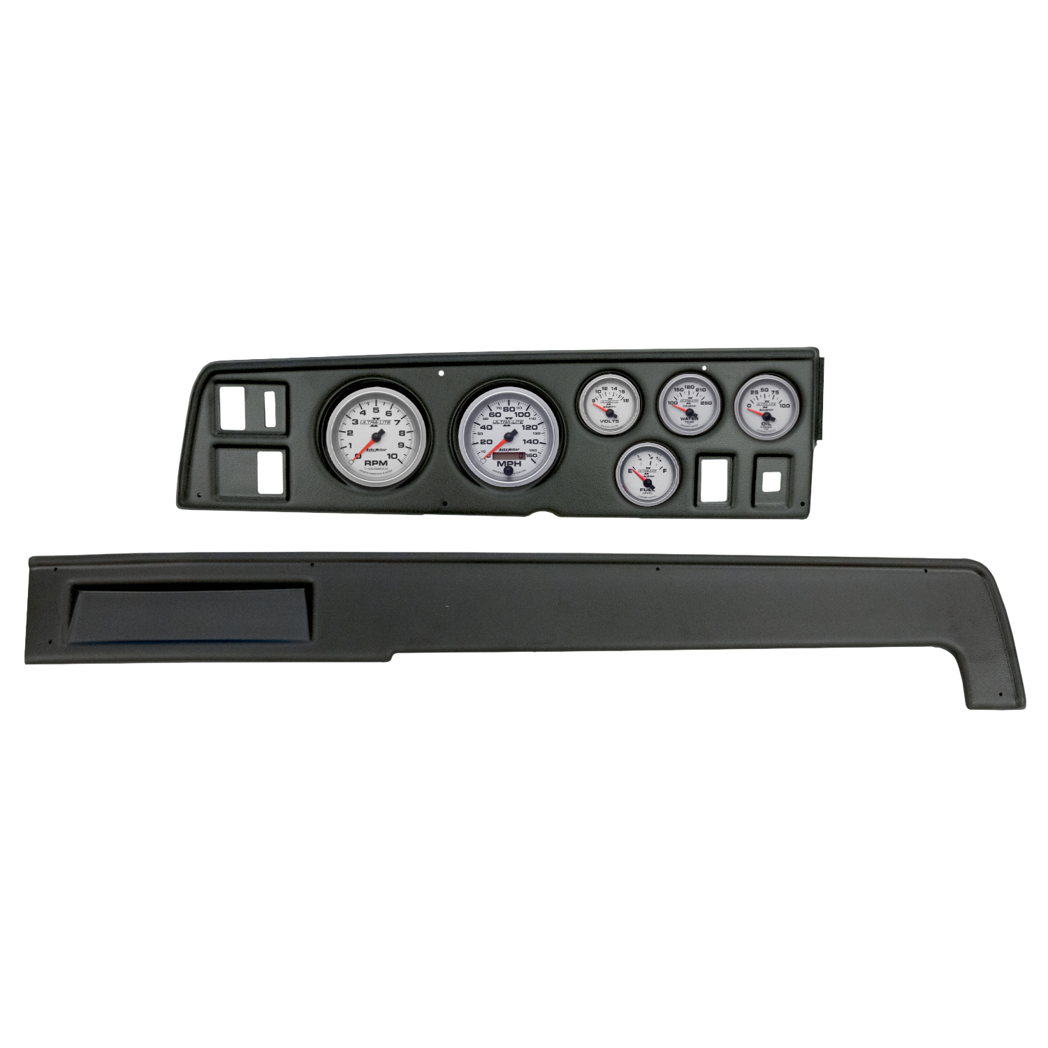 AUTOMETER Direct Fit Dash Kit, (3 3/8" X2, 2 1/16" X4), Dodge Charger 68-70, Ultra-Lite II