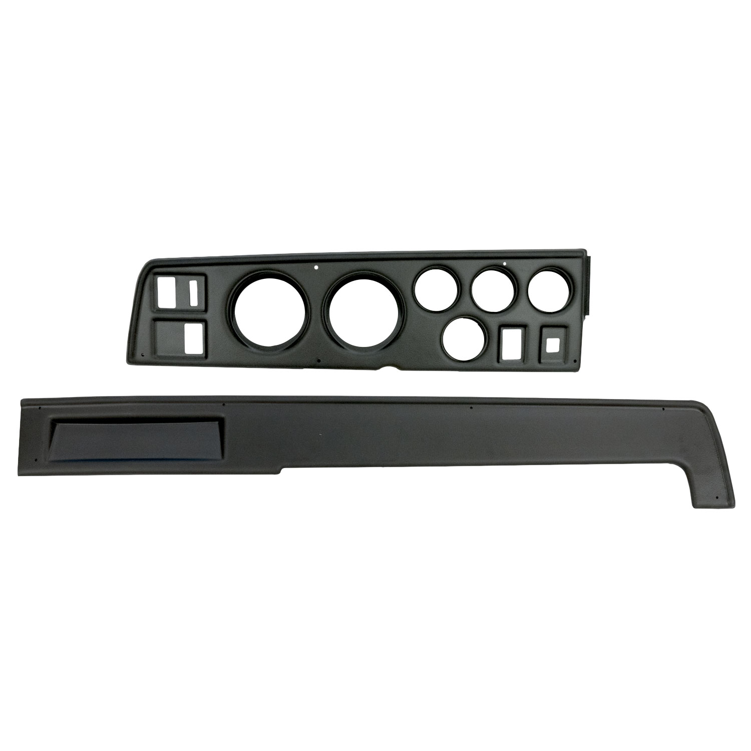 AUTOMETER Direct Fit Dash Kit, (3 3/8" X2, 2 1/16" X4), Dodge Charger 68-70, Phantom - Image 2