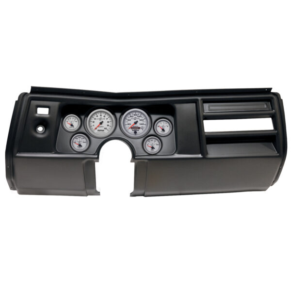 AUTOMETER Direct Fit Dash Kit, (3 3/8" X2, 2 1/16" X4), Chevy Chevelle No Vent 69, Ultra-Lite II