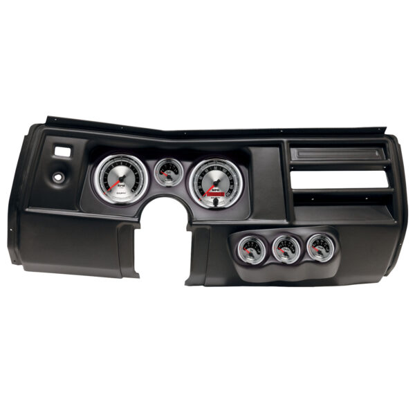 AUTOMETER Direct Fit Dash Kit, (5" X2, 2 1/16" X4), Chevy Chevelle No Vent 69, American Muscle