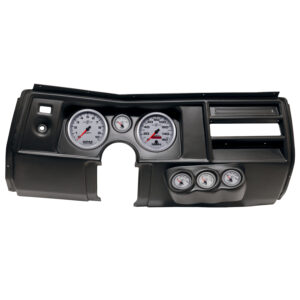 AUTOMETER Direct Fit Dash Kit, (5" X2, 2 1/16" X4), Chevy Chevelle No Vent 69, Ultra-Lite II