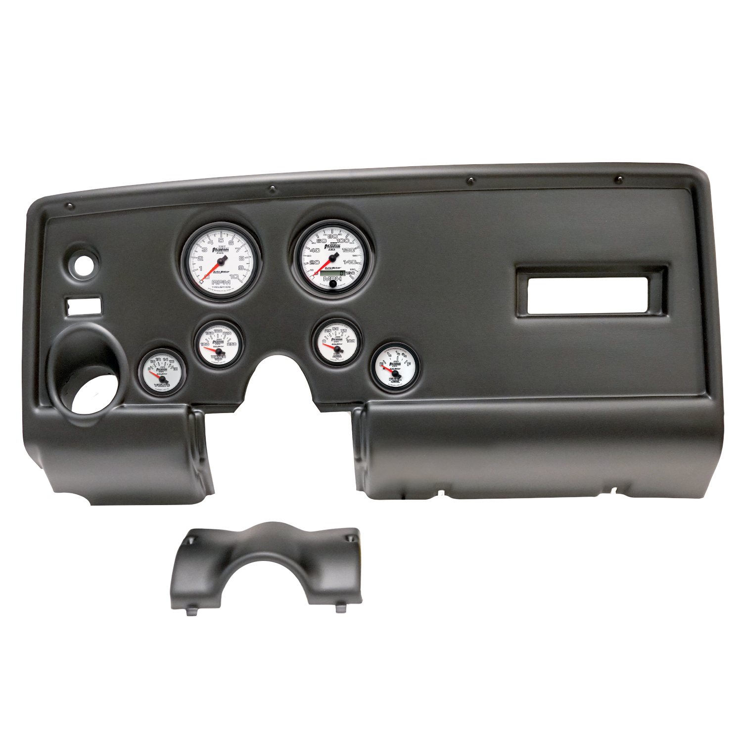 AUTOMETER Direct Fit Dash Kit, (3 3/8" X2, 2 1/16" X4), Pontiac Firebird 69, Phantom II